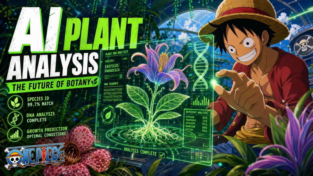 寸止挑战AI植物分析视频
